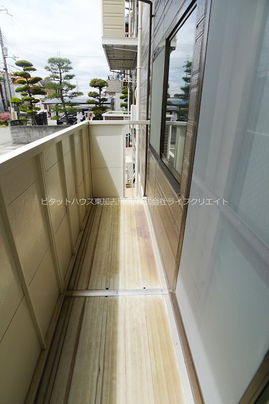 ローゲンハイツ ベランダ