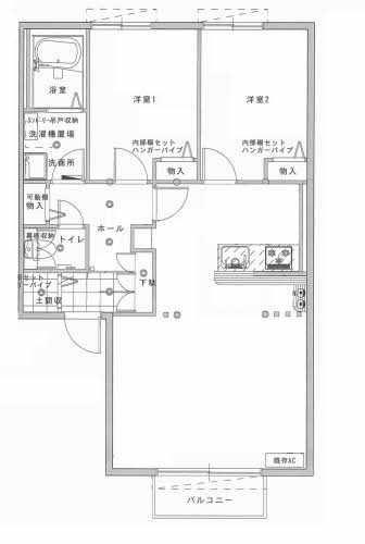 エスペランサ今市 間取り図
