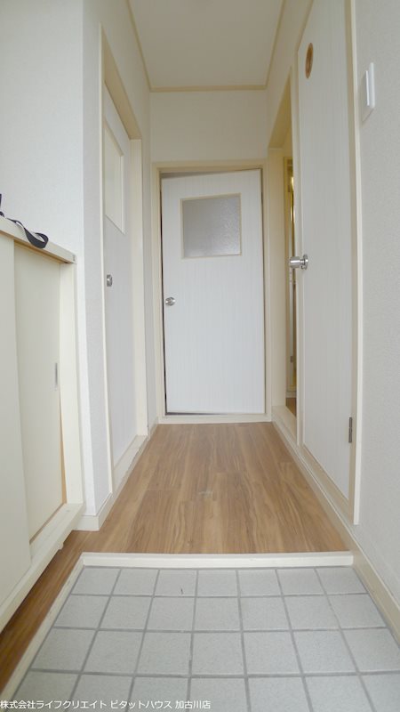 キューブフラット 玄関