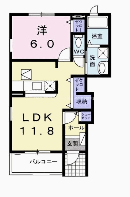 Canccr-taka 間取り図