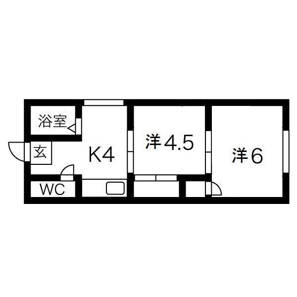 土山マンション 間取り図