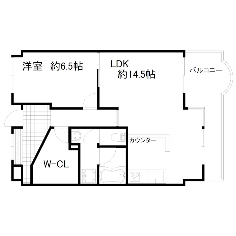 ジョネハイツ 間取り図