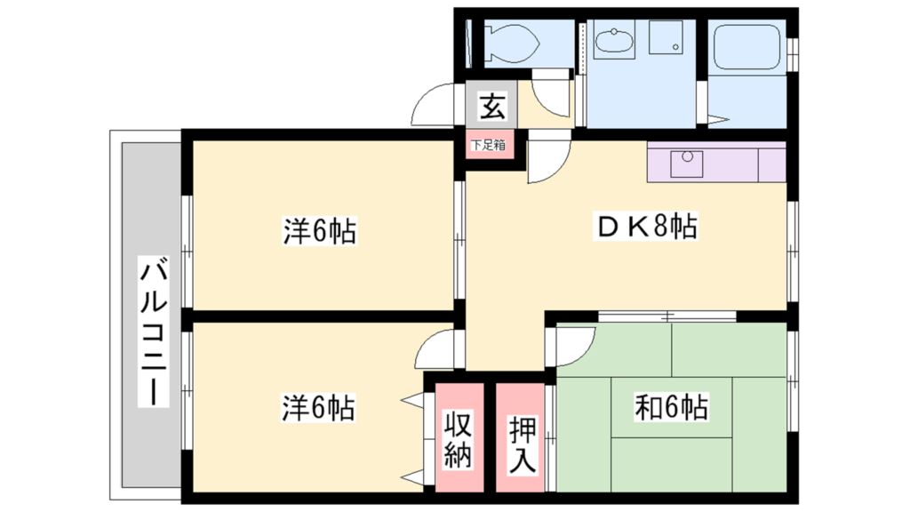 サンガーデンI 間取り図