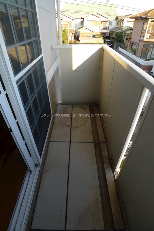 ソレアード本荘弐番館 ベランダ