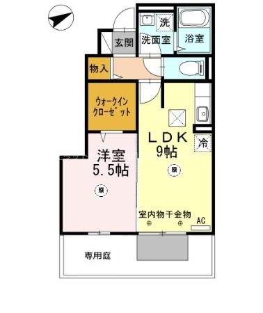 ウエストサイドスクエア 間取り図