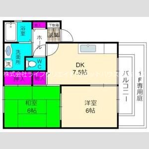 クレール野口 間取り図