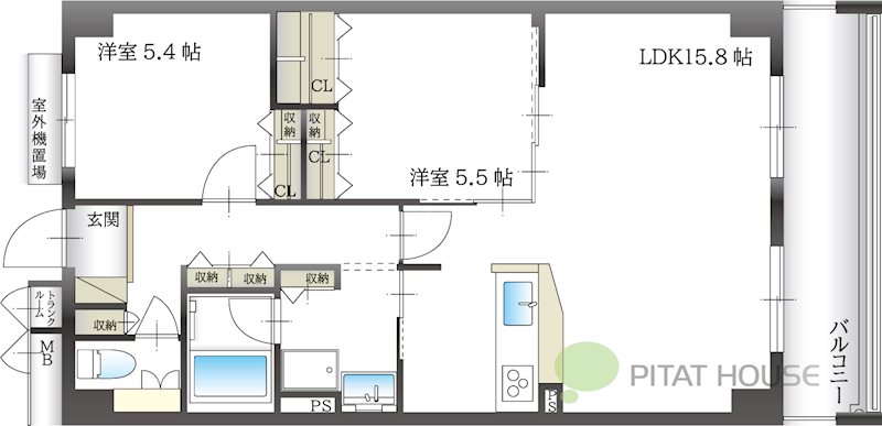 グランヴィラモリタ 間取り図