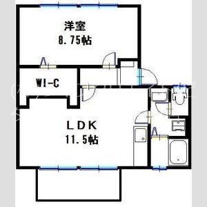 コンフォート社　B棟 間取り図