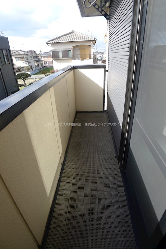 一色西貸家 ベランダ