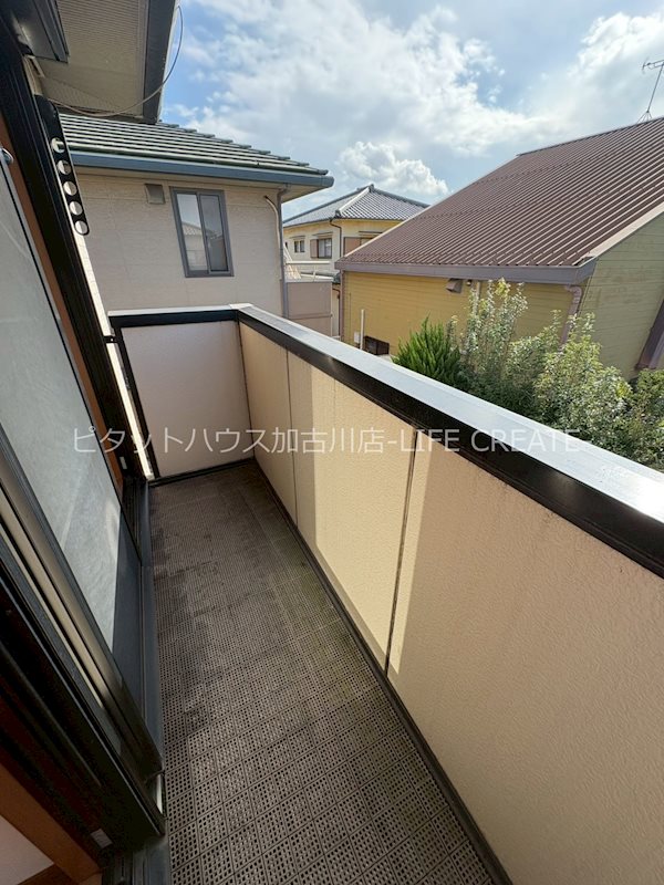 一色西貸家 ベランダ