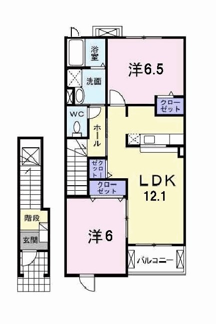 カーサ　セレノ 間取り図