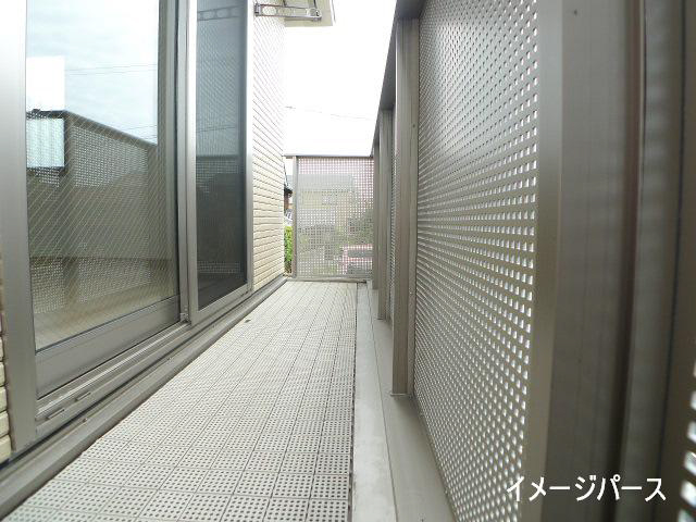 ルミエール北脇Ⅱ ベランダ