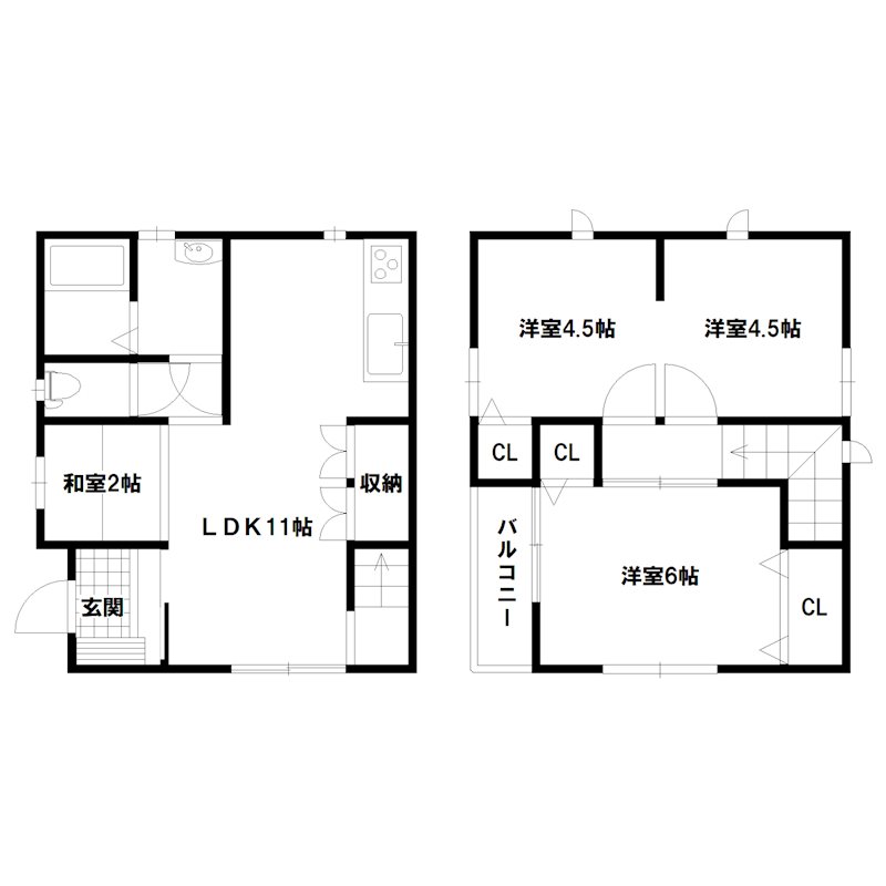 スマートA 間取り図
