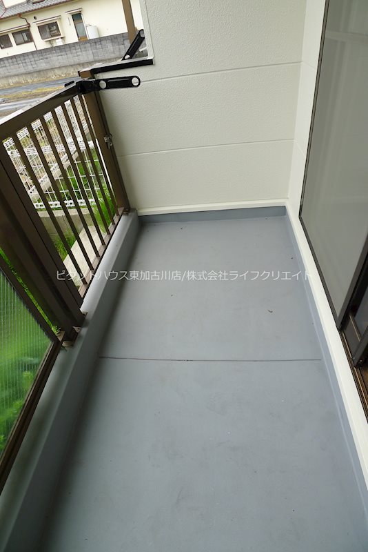 ルークフラット播磨 ベランダ