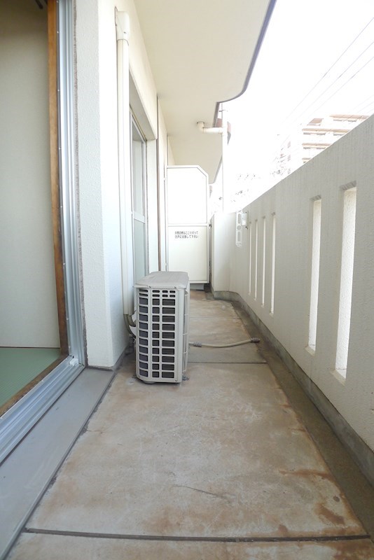 アメニティ中田Ⅲ ベランダ