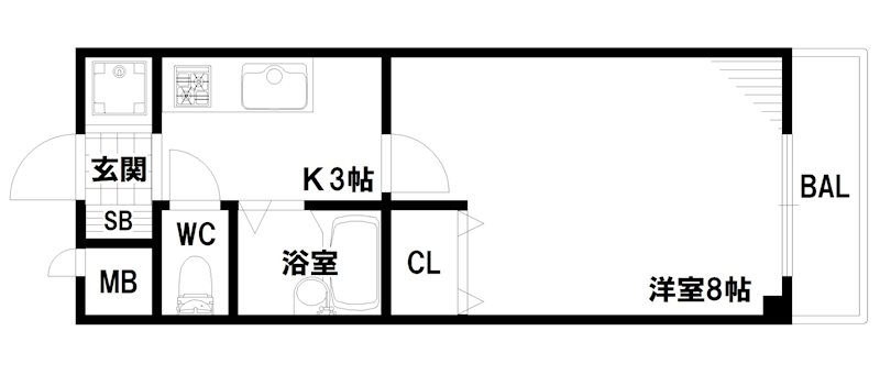 ココシャルムⅡ 間取り図