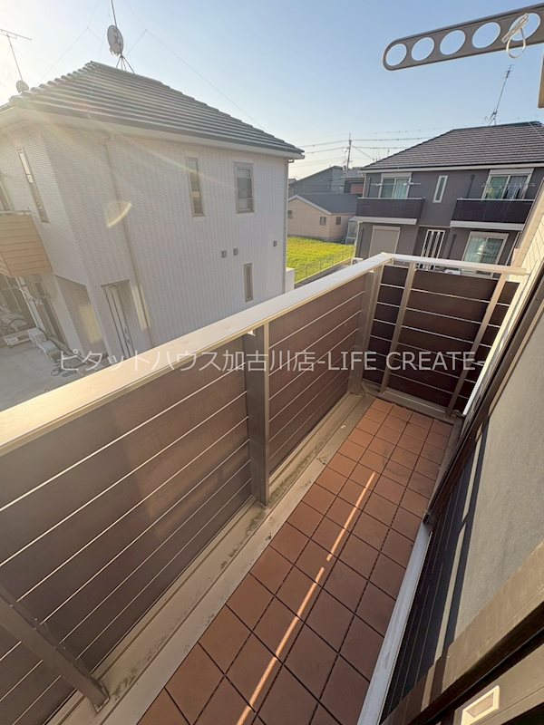 ラフ　ラ　ガーデン ベランダ