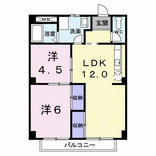 サンシャイン 間取り図