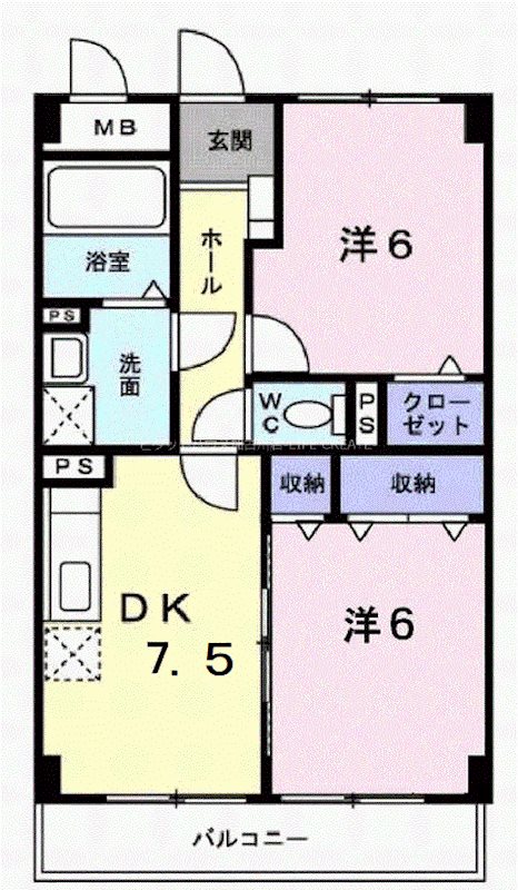 City　Coolale 間取り図