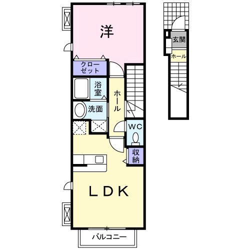 カルマーレA 間取り図