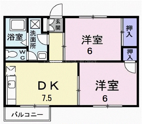 ファミールコーポ 間取り図