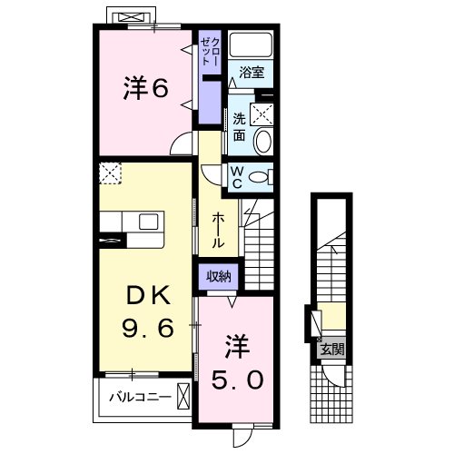 トワイライト　コートⅡ 間取り図