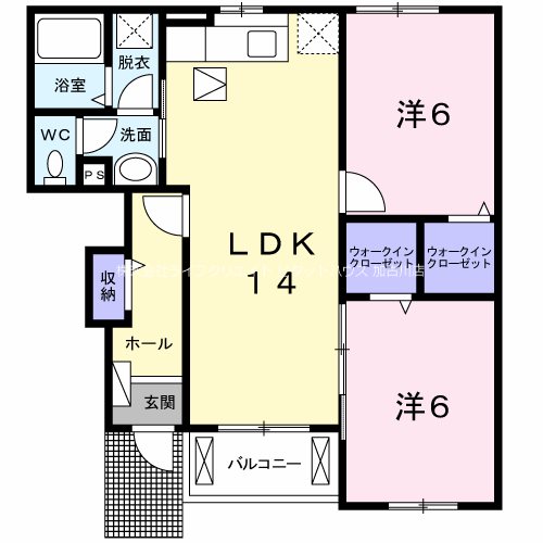 デスティニー 間取り図