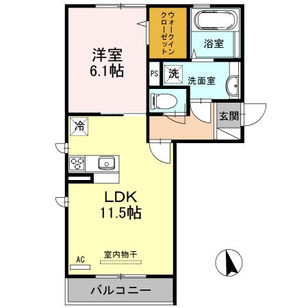 Felice Casa 間取り図