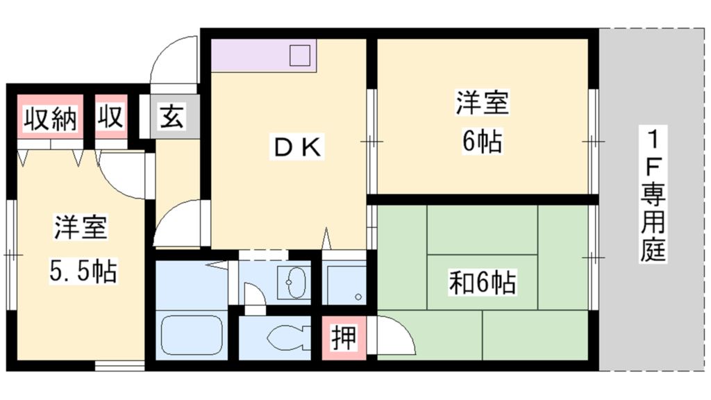 シャルマン・イワイ 間取り図