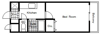 ココシャルムⅡ 間取り図