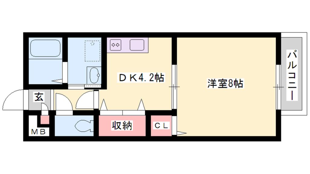 コートアベニュー 間取り図