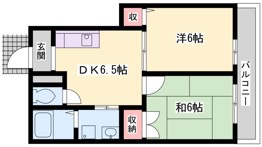ステーション小西 間取り図