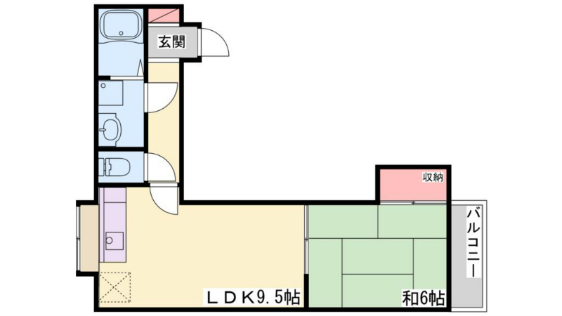サニーホームズ 間取り図