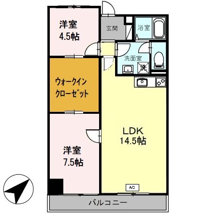 サンコミュニティ 間取り図