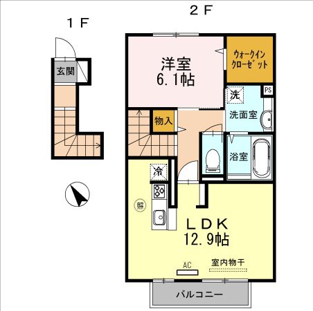 グランクレール自由が丘 間取り図