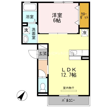 ローテローゼ大塚 間取り図