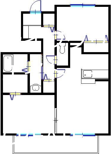 ラフィーネ古田 間取り図