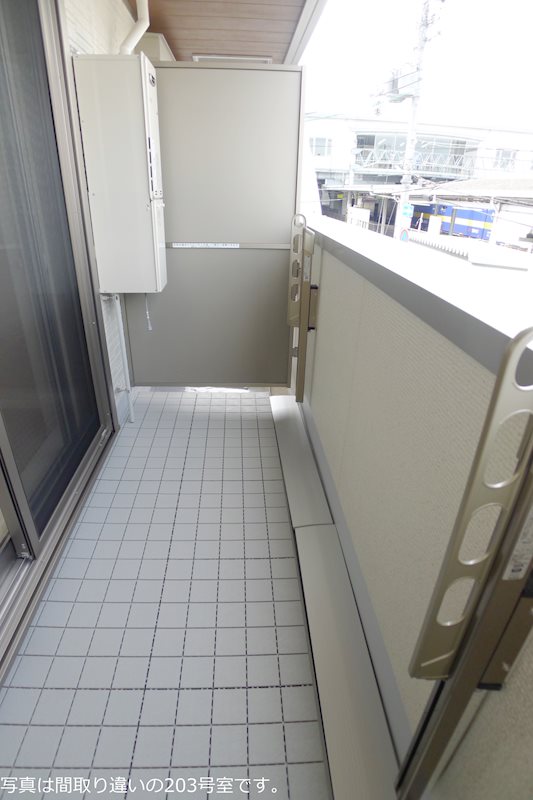 ソルテ東加古川駅前 ベランダ