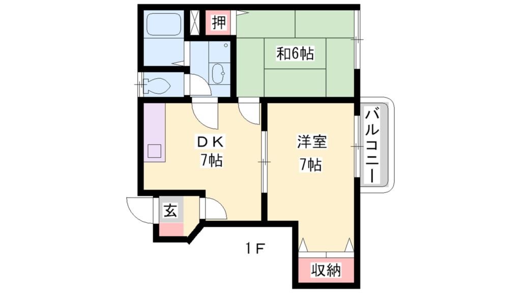 トゥー・ル・モンドＳ　Ｂ棟 間取り図