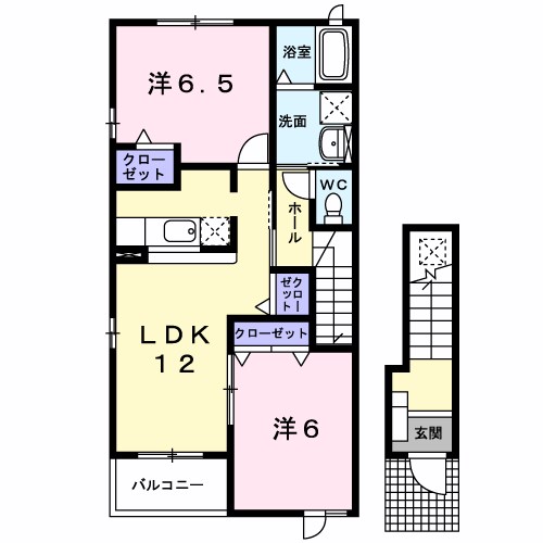 ドルチェＣ 間取り図