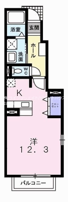 エスターブレC 間取り図