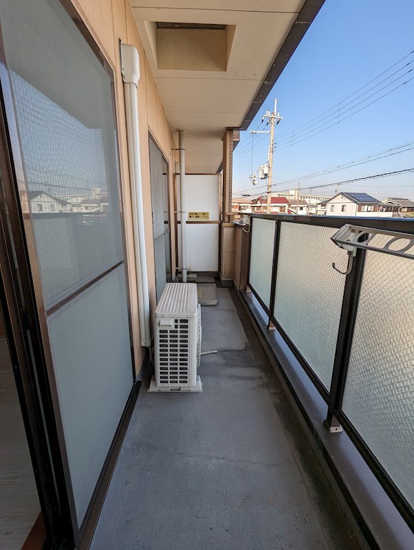 ツインコート北野Ａ ベランダ