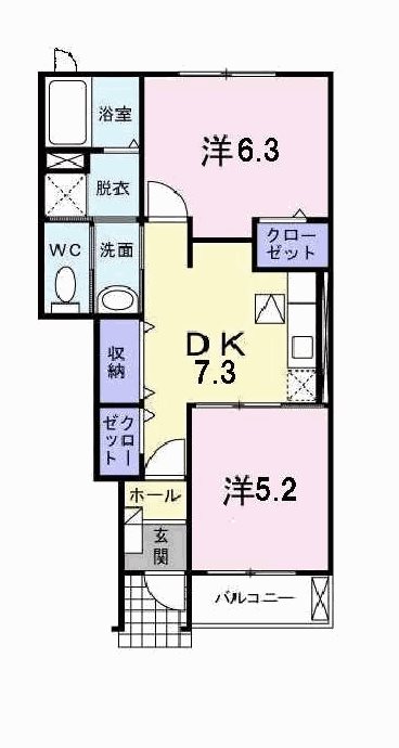 カーサ　セレノ 間取り図