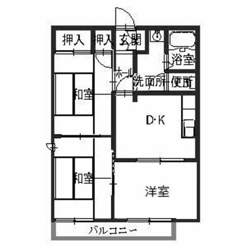 サンシャインハイム 間取り図