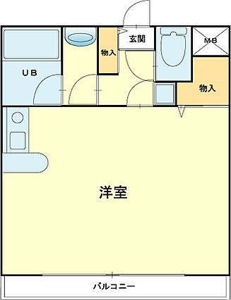 宝殿美保里ヤングパレス 間取り図