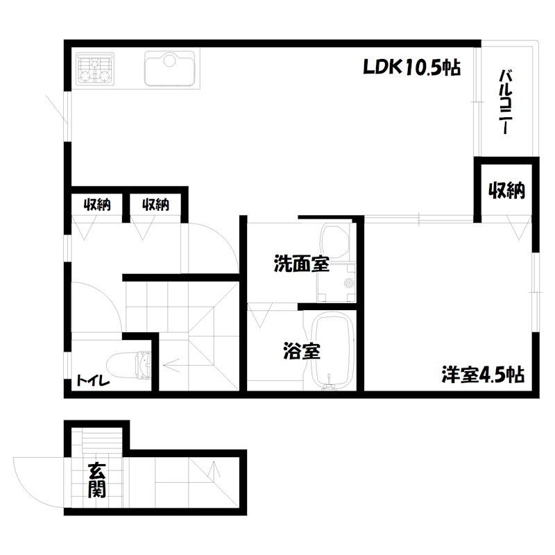 Kパラッツォ加古川 間取り図