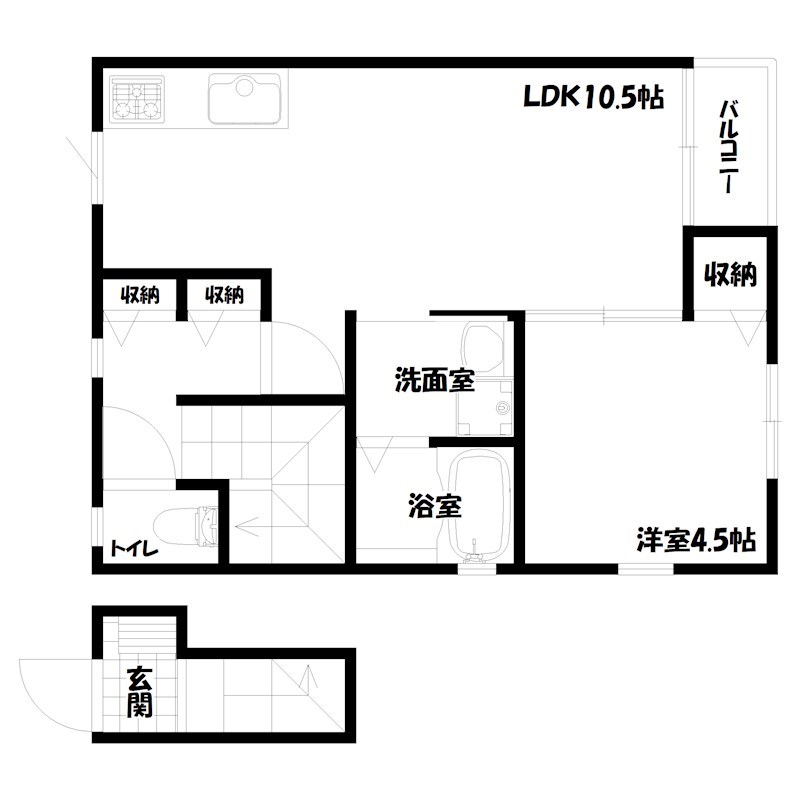 Kパラッツォ加古川 間取り図