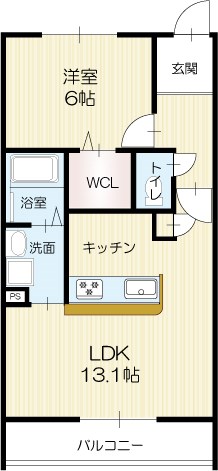 エレアージュ宝殿駅前Ⅱ 間取り図