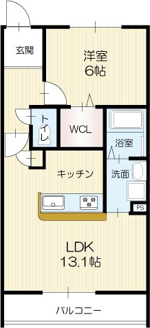 エレアージュ宝殿駅前Ⅱ 間取り図