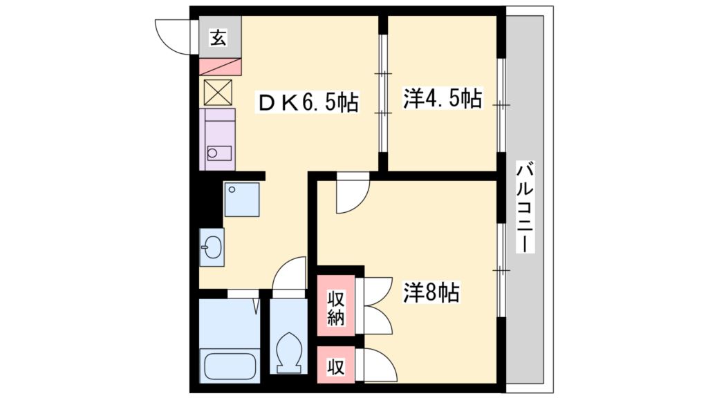 コーポTMYⅡ 間取り図